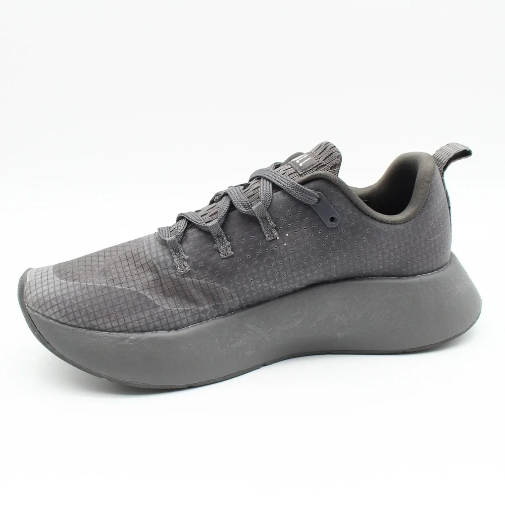 NOBULL Ripstop Runner Translucent Running Shoes Womens Size 8 Gray Lace Up